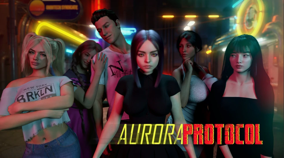 【欧美SLG/AI汉化/后宫】极光协议0.2 AI汉化版【PC+安卓/3.7G/更新】