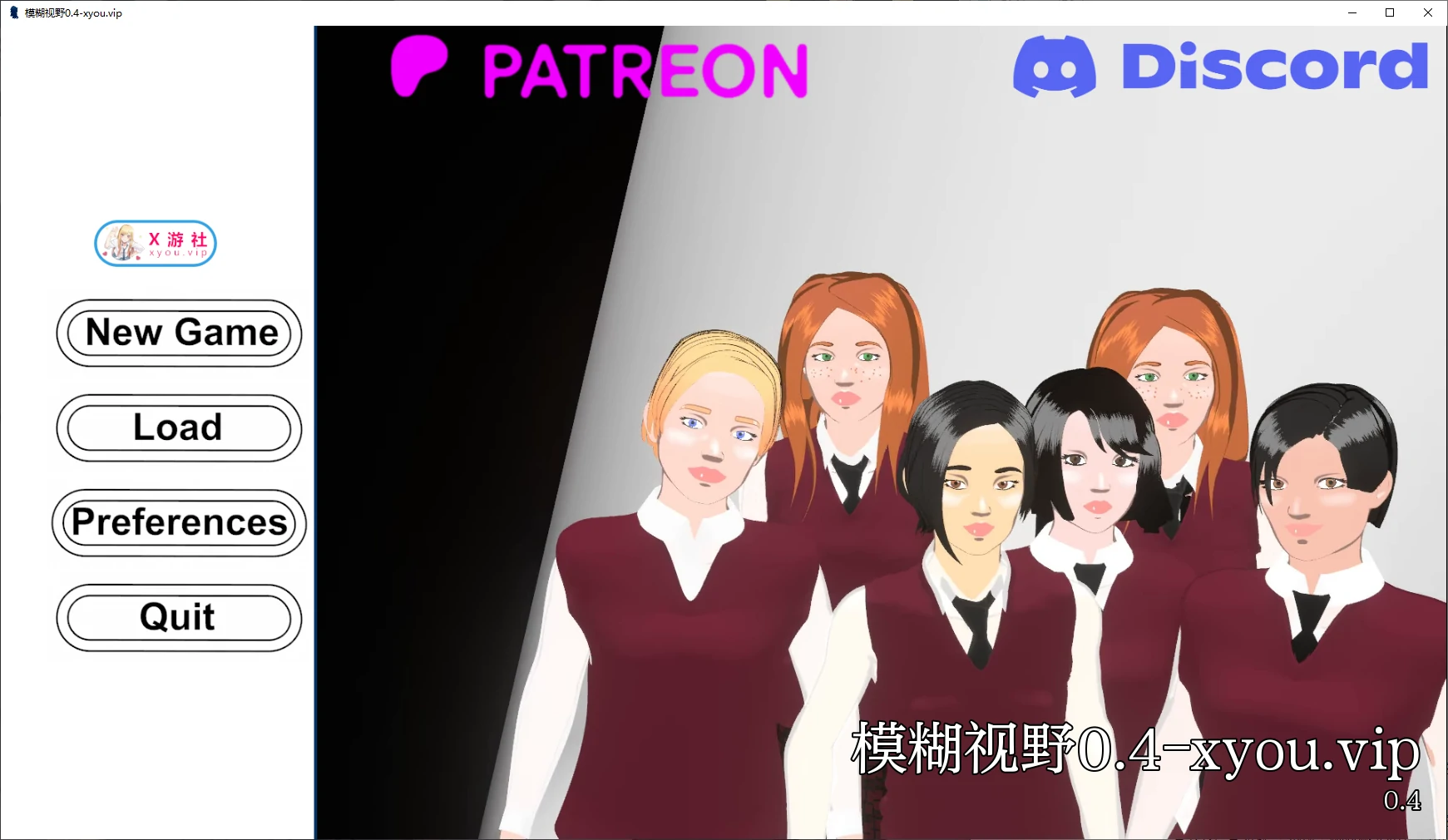【亚洲SLG/AI汉化/3D】模糊视野0.4 AI汉化版【PC+安卓/0.5G/更新】