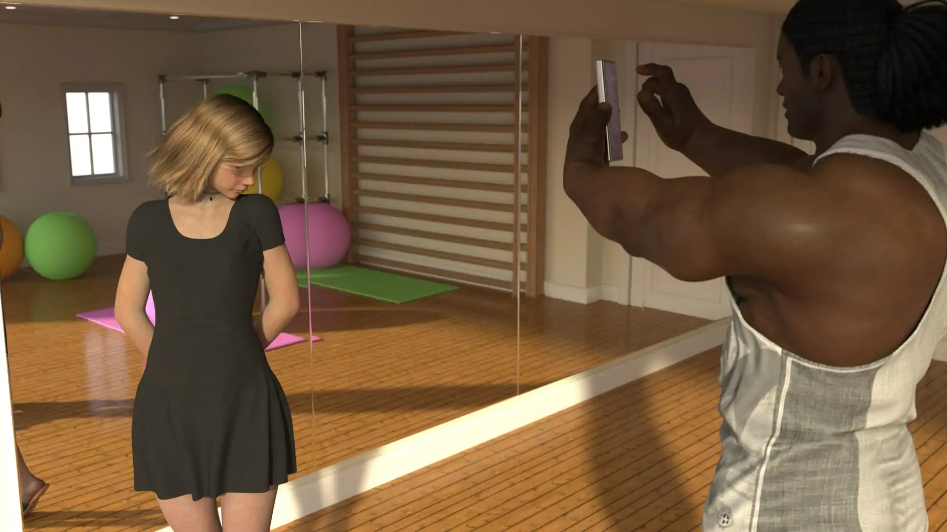 【欧美SLG/AI汉化/屈辱】黑熊溪v4.0  AI汉化版【PC+安卓/0.54G/更新】
