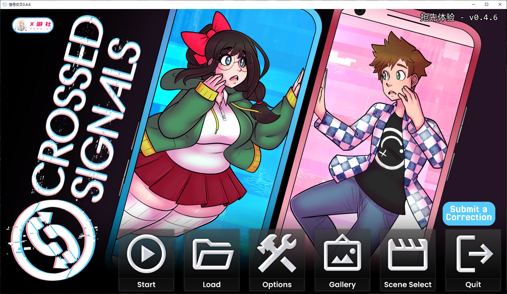 【日系SLG/AI汉化/3D】信号交叉0.4.6 AI汉化版【PC+安卓/2.2G/更新】