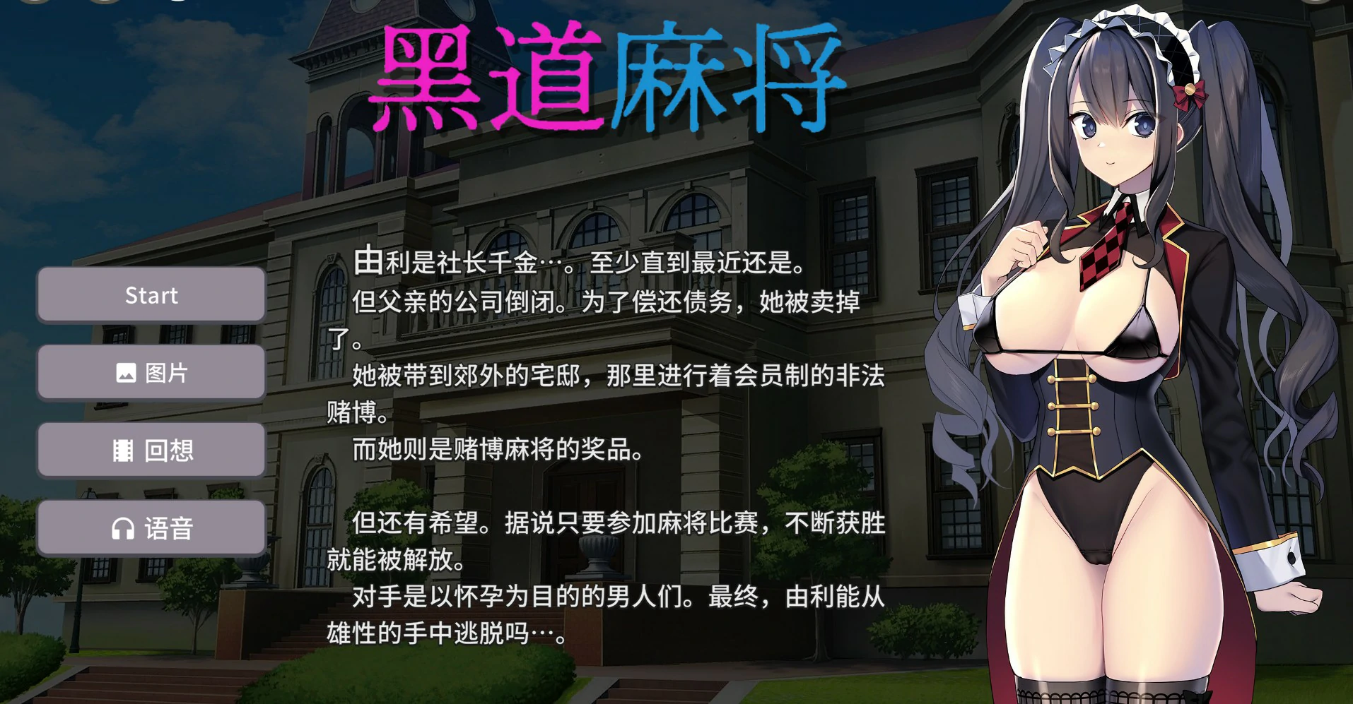 【SLG/动态/中文】黑道麻将 官方中文步兵版【PC/0.3G】