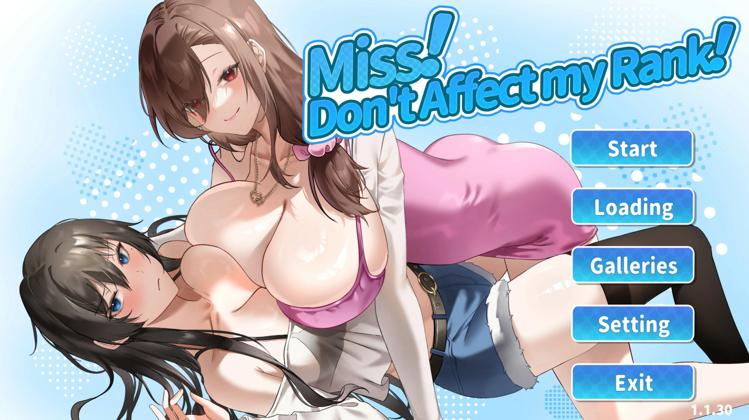 【SLG/动态/官中】小姐！别耽误我上分！V1.1.30 官方中文步兵版 【PC/1.38G】