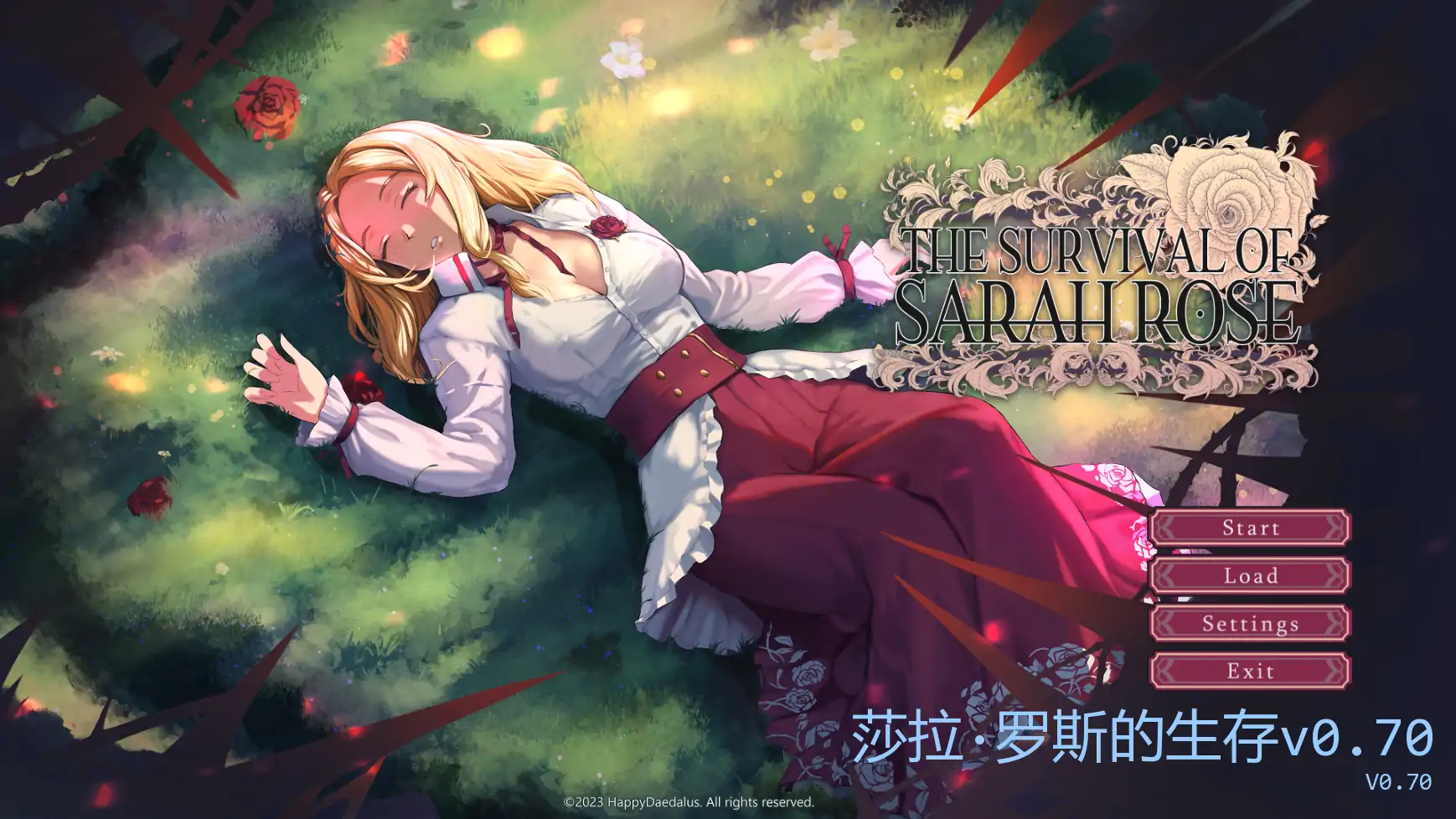 【日系SLG/AI汉化/摸索】莎拉·罗斯的生存v0.70  AI汉化版【PC+安卓/2.89G/更新】
