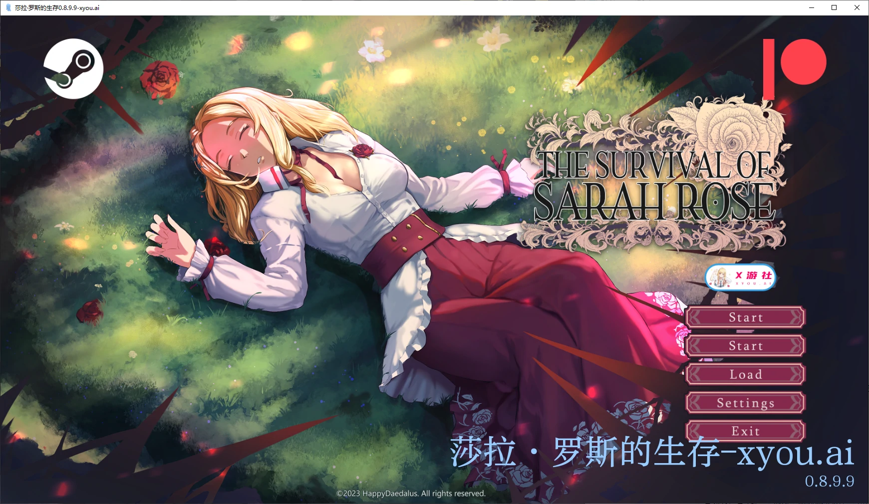 【日系SLG/AI汉化/2D】莎拉·罗斯的生存0.8.9.9 AI汉化版【PC+安卓/2.8G/更新】